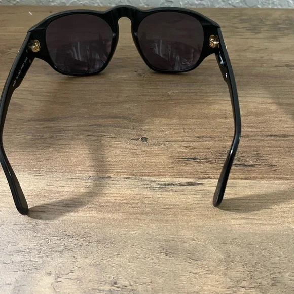 CHANEL Coco Mark Sunglasses with Gold Accent Vintage